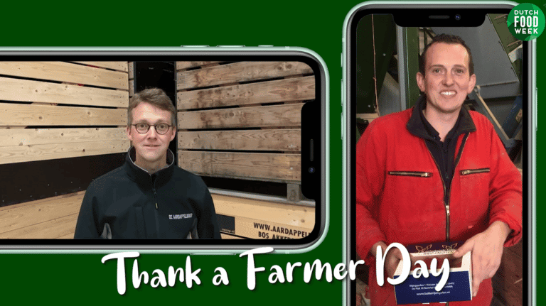 Thank a Farmer day 2021: taart voor teler Koen!